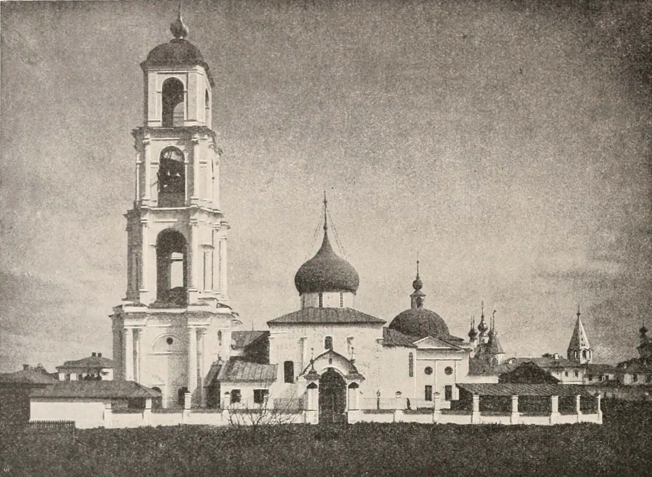 Исторический вид Георгиевского собора, 1899 год