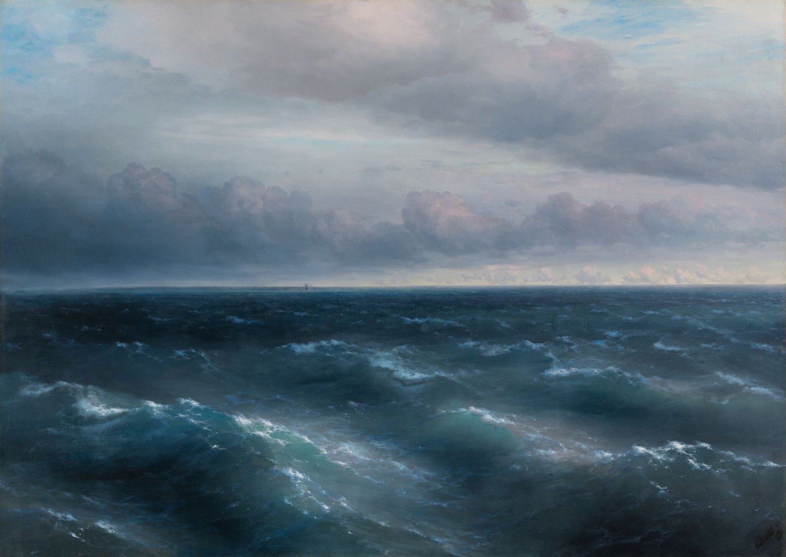 Иван Айвазовский. Чёрное море, 1881. Третьяковская галерея